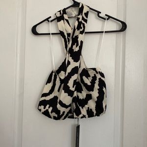 Rachel Zoe halter crop